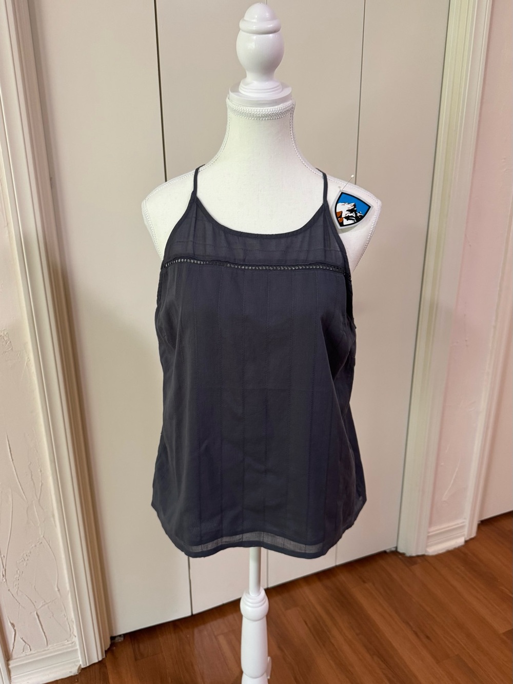 Kuhl Charcoal Gray Spaghetti Strap Tank Top